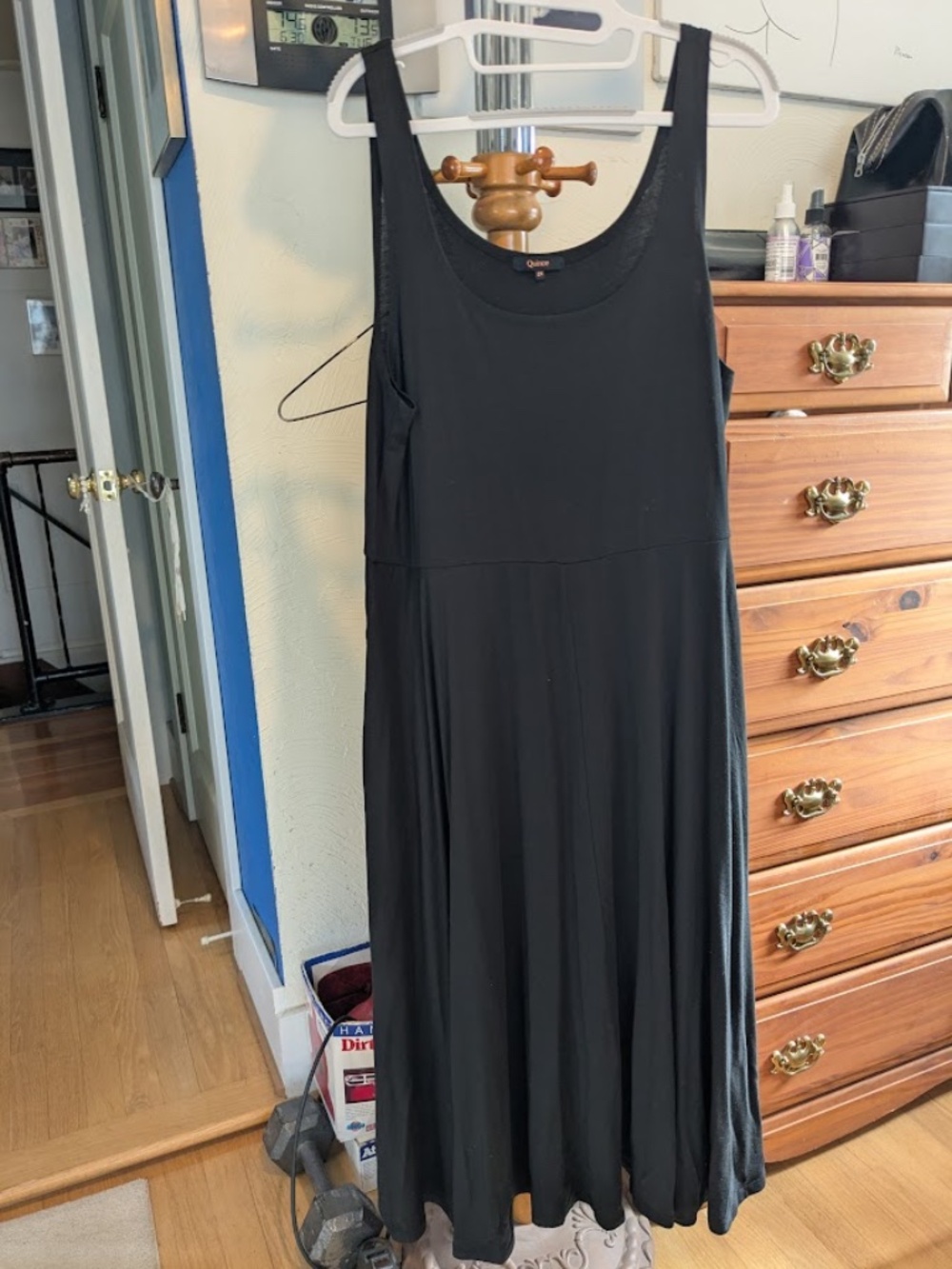 Quince Tencel Jersey Fit & Flare Dress, Women's Plus size 2x